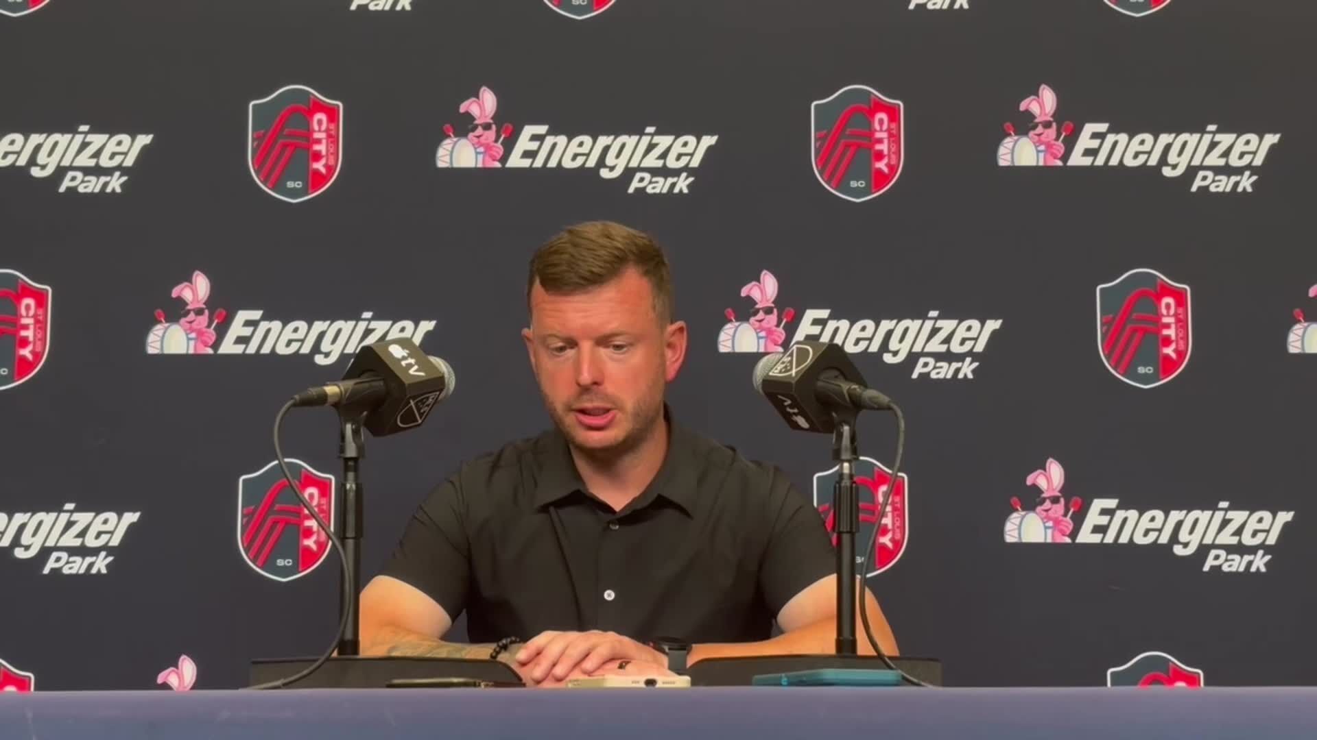 最新杏吧原创 City SC interim coach reacts after loss to Houston